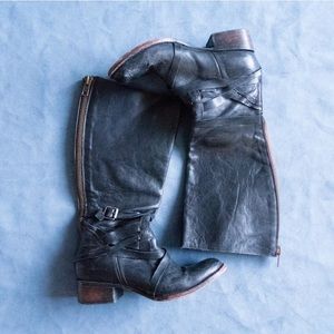 Freebird by Steven Zipper Mid Calf Boots size 10